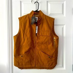 NWT MEN'S TIMBERLAND PRO® GRITMAN LINED CANVAS VEST